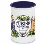 Pot � ustensiles c�ramique Provence olives et lavande 13 cm
