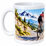 Mug v�lo 300 ml en c�ramique cadeau passion cycliste
