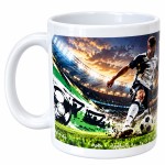 Mug football 300 ml en c�ramique cadeau supporter et joueur
