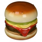 Tirelire Burger  serrure