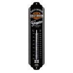 Thermom�tre Harley-Davidson Genuine m�tal 28 cm