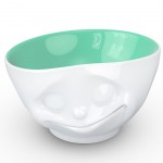 Grand bol en porcelaine htelire Tassen Happy jade