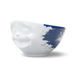 Grand bol en porcelaine Tassen Rieur Cleste 500 ml