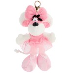 Porte-cls peluche Diddlina en robe ballerina 15 cm