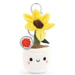 Porte-clés Tournesol peluche recyclée 15 cm Porte-clés Tournesol peluche recyclée 15 cm