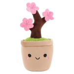 Peluche cerisier fleuri en pot Jardin botanique Keel Toys 17 cm