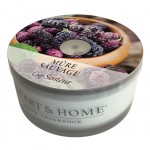 Bougie cup heart and home mûre sauvage -