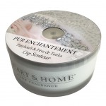 Bougie cup heart and home pur enchantement