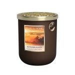 Grande bougie  la cire de soja brume dautomne