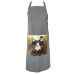 Tablier en coton chat par Alex Clark