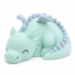 Veilleuse rechargeable souple dragon bleu