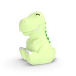 Veilleuse rechargeable souple dinosaure vert
