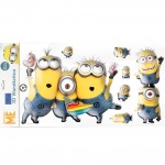 7 Stickers PVC relief les Minions