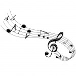 Stickers muraux théme musique