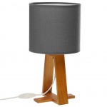 Grande Lampe de table esprit scandinave - Grise Grande Lampe de table esprit scandinave - Grise
