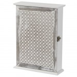 Boîte rectangulaire à clefs Blanche et grise Boîte rectangulaire à clefs Blanche et grise