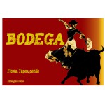 Plaque m�tallique d�co Bodega by Cbkreation