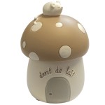 Petite boite  dents de lait champignon beige