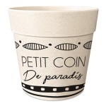 Cache Pot Bambou petit coin de paradis 6 cm