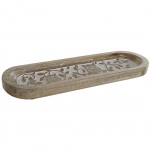 Plateau vide poche Chouettes en bois de manguier 46 cm Plateau vide poche Chouettes en bois de manguier 46 cm