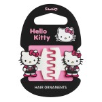 Set de 2 petites pinces crabe Hello Kitty
