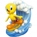 Tirelire en rsine Titi Surf