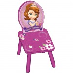 Petit Sige enfant en bois Princesse Sofia