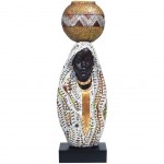 Décoration buste femme africaine porteuse d'eau Décoration buste femme africaine porteuse d'eau
