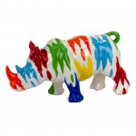 Tirelire Rhinocros Multicolore