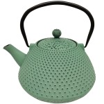 Thire de type japonaise verte en fonte 0.78 litre