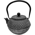 Thire de type japonaise noire en fonte 1 litre