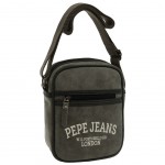 Sacoche bandoulire Pp Jeans gris