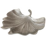 Coupelle feuille de ginkgo en aluminium