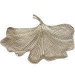 Coupelle feuille de ginkgo en aluminium