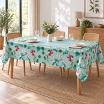 Nappe rectangulaire Orchid�e 140 x 240 cm