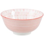 Bol en porcelaine ty and dye - Rose