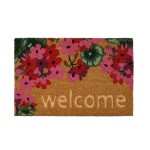 Paillasson Welcome Floral  60 x 40 cm