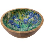 Grande coupelle en bois ronde  Iris - Van Gogh