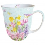 Jardin fleuri - Tasse en Porcelaine Fine Jardin fleuri - Tasse en Porcelaine Fine