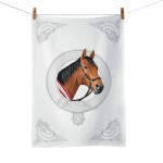 Cheval - Torchon en coton 50 x 70 cm Cheval - Torchon en coton 50 x 70 cm