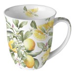 Tasse en Porcelaine Fine citrons