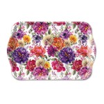 Plateau rectangulaire motif floraison éclatante Plateau rectangulaire motif floraison éclatante