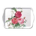 Mini plateau floral rectangulaire