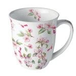 Mug en porcelaine fine Fleurs de cerisier – 0,4 litre Mug en porcelaine fine Fleurs de cerisier – 0,4 litre