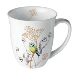 Mug en porcelaine fine oiseaux et nature – 0,4 litre Mug en porcelaine fine oiseaux et nature – 0,4 litre