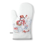 Gant de cuisine bonshommes de neige  18 x 30 cm