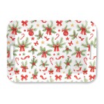 Plateau rectangulaire motifs de Nol  46,5 x 32,5 cm