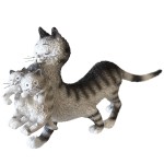 Statuette Maman et ses petits par Dubout