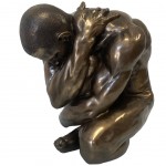Statuette Body Talk XXL en résine - Homme Nu 44 cm