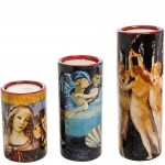 3 Porte-Bougies Sandro Botticelli